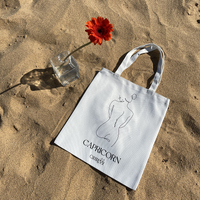 She Is Capricorn Eco Zodiac Muse Tote Bag