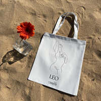 She Is Leo Eco Zodiac Muse Tote Bag