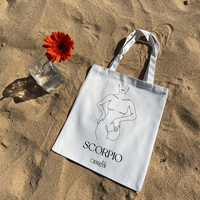 She Is Scorpio Eco Zodiac Muse Tote Bag