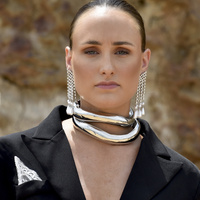 Laurell Diamante Splash Earrings