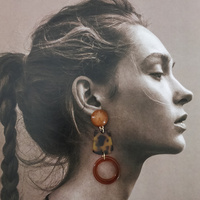 Leticia Geometry Drop Earrings (for pierced ears)