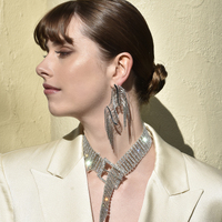 Diorella Artsy Flow Tassel Earring (Single Piece)