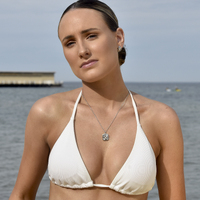 Evonne Croissant-Chic Earrings (Silver)