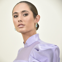 Marella Aqua Crystal Drop Earrings