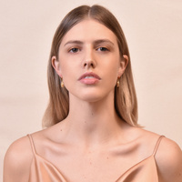 Naomi Gold Shell Earrings