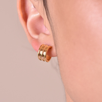 Esa Dainty C Hoop Earrings