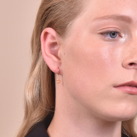 Lois Gold Filled Snake Drop Earrings