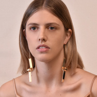 Eilleen Golden Twirl Earrings