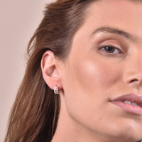 Ember Sterling Silver Dainty Hoop Earrings