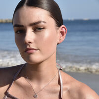 Cancer Helix Screw Back Earring (Silver Single Piece)