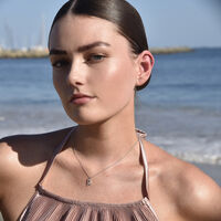 Capricorn Helix Screw Back Earring (Silver Single Piece)