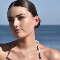 Gemini Helix Screw Back Earring (Gold Single Piece)