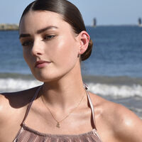 Leo Helix Screw Back Earring (Gold Single Piece)