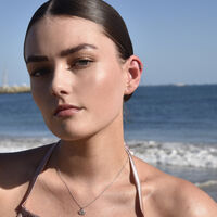 Libra Helix Screw Back Earring (Silver Single Piece)