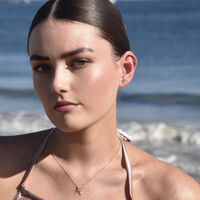 Pisces Helix Screw Back Earring (Gold Single Piece)