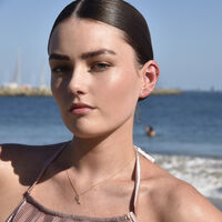 Scorpio Helix Screw Back Earring (Gold Single Piece)