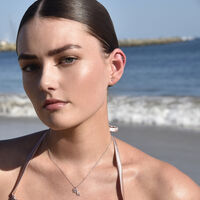 Scorpio Helix Screw Back Earring (Silver Single Piece)