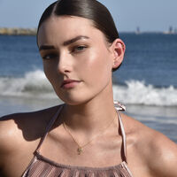 Virgo Helix Screw Back Earring (Gold Single Piece)