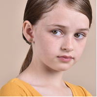 Little Broccoli Dainty Stud Earrings (Gold)