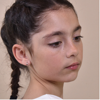 Tilly Dainty Silver Sleeper Earrings