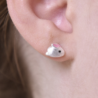 Little Rabbit Dainty Stud Earrings