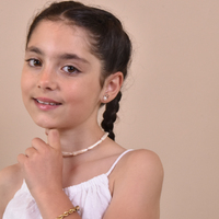 Pearl Rhindeer Earrings