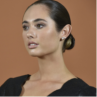 Esti Artsy Knot Earrings (Silver) 