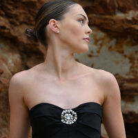 Libra Artisan Zirconia Pavé Stud Earrings (Silver)