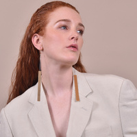 Betsy Runway Long Drop Earrings