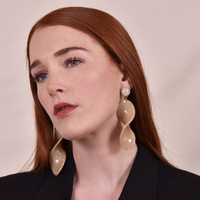 Trinette Modern Twist Earrings (for pierced ears)