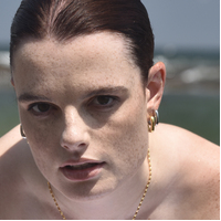 Marcie Open Square Earrings (Silver)