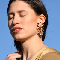 Cecelia Dusk Glamour Earrings (my ears are pierced)