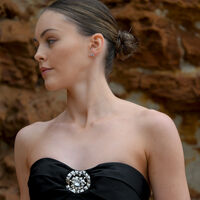 Scorpio Artisan Zirconia Pavé Stud Earrings (Silver)