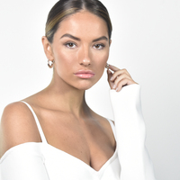 Avalynn Classic Hoop Earrings (Silver)