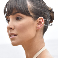 Vi Ear Contour Minimalist Cuff Earring (Single Piece)