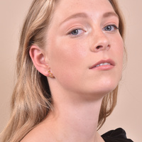 Ava Gold Filled Snake Stud Earrings