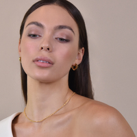 Issey 18K Gold Spine Chain Necklace