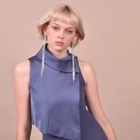 Miranda Crystal Diamante Earrings (My ears are pierced)