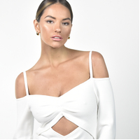 Elea Modern Teardrop Earrings (Gold Vermeil)