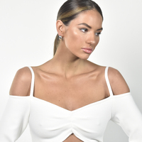 Hani Silver Curved Earrings 