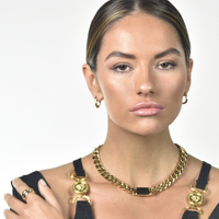 Enoa Fine Twist Huggie Earrings (Gold Vermeil)