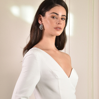 Alora Glamour Ready Zircon Loop Earrings