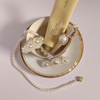 Alexis Vintage Pearly Barrette Set