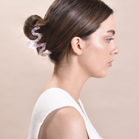 Indigo Modern Wave Hair Claw - Medium