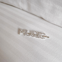 Music Rhinestone Hair Clip