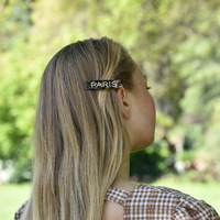 Paris Classic Leopard Barrette
