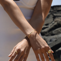 Marion Artisan Textured Open Ring