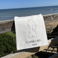 She Is Capricorn Eco Zodiac Muse Tote Bag
