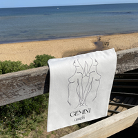 She Is Gemini Eco Zodiac Muse Tote Bag