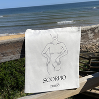 She Is Scorpio Eco Zodiac Muse Tote Bag